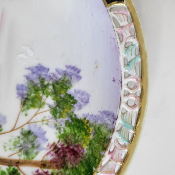 2 Vintage Chugai China Collector's Plates Made in Japan - Picture 10 of 11